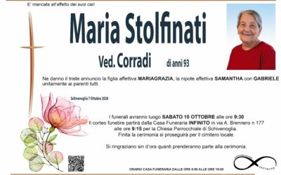 Maria Stolfinati ved. Corradi